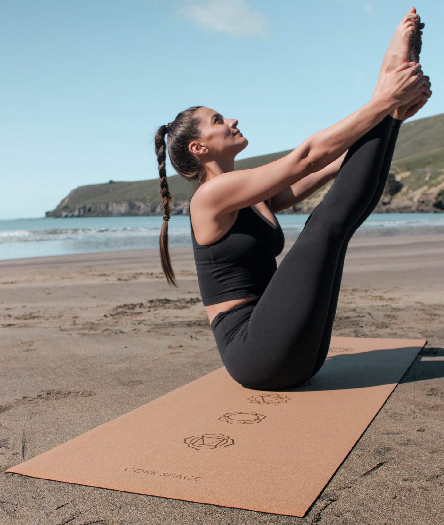 Balance Golden Chakra Cork Yoga Mat