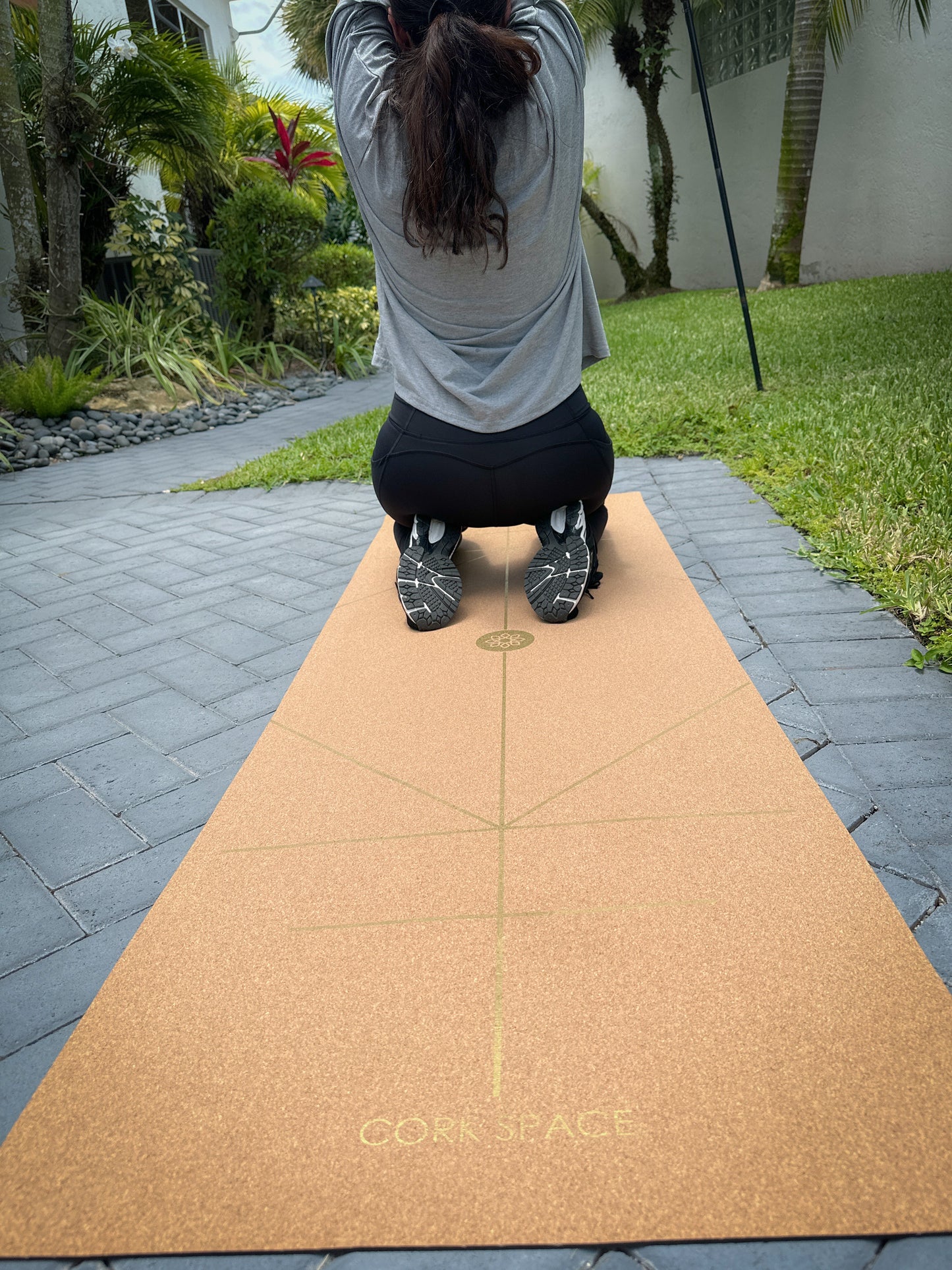 Nomad Golden Align Cork Yoga Mat